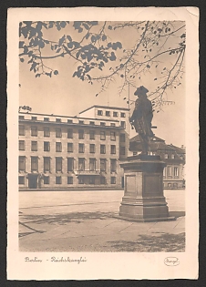 1938 'Berlin - Reich Chancellery' Nazi Propaganda Postcard