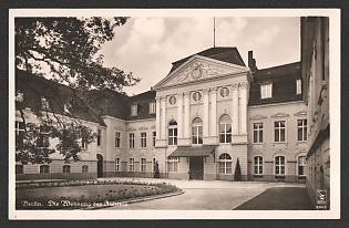 1933-1945 'Berlin. The Fuhrer's Apartment' Nazi Propaganda Postcard