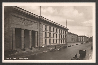 1933-1945 'Berlin. The Reich Chancellery' Nazi Propaganda Postcard