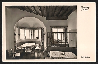 1933-1945 'Turkish Inn' Interior Nazi Propaganda Postcard