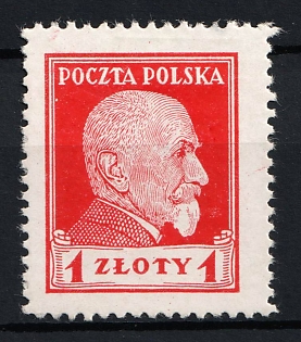 1924 1zl Republic of Poland (Full Set, Signed)