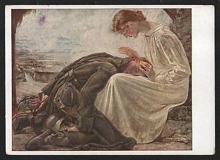 1933-1945 'Munich, House of German Art' Military Army Nazi Propaganda Postcard