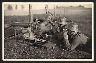 1938 'Our Armed Forces' Army Infantry Nazi Propaganda Postcard