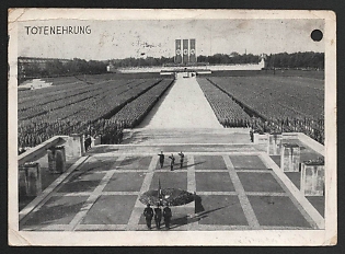 1934 '1934 Reich Party Rally' Nazi Propaganda Postcard