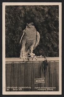 1937 'International Hunting Exhibition 88 Berlin 1937' Nazi Propaganda Postcard