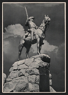 1940 'The Rider from the Southwest. Windhoek, German South West Africa' Nazi Propaganda Postcard