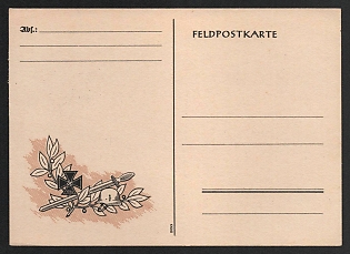 1933-1945 'Military Postcard' Fieldpost Nazi Propaganda Postcard
