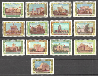 1956 USSR All Union Agricultutal Fair (Full Set, MNH/MLH)