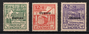 1946 Dessau, Germany Local Post (Unofficial Issue, Full Set)