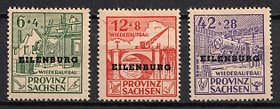 1946 Eilenburg (Saxony), Germany Local Post (Unofficial Issue, Full Set)