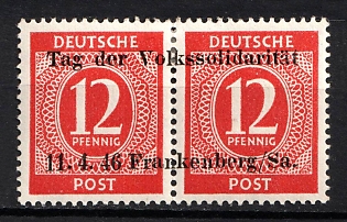 1946 Frankenberg (Saxony), Germany Local Post (Unofficial Issue)