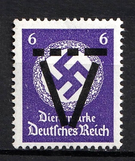 1945 6pf Saulgau (Wurttemberg), Germany Local Post (Unofficial Issue)