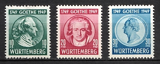 1949 Wurttemberg-Hohenzollen, French Zone of Occupation, Germany (Full Set)