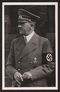 1933-1945 'Adolf Hitler' Adolf Hitler Nazi Propaganda Postcard