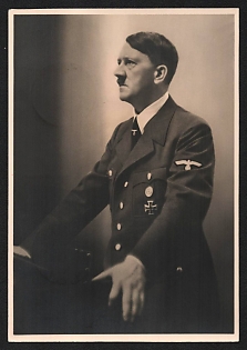 1939 'Adolf Hitler' Adolf Hitler Nazi Propaganda Postcard