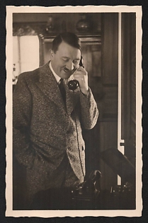 1933-1945 'Adolf Hitler' Adolf Hitler Nazi Propaganda Postcard