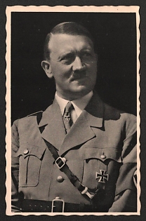 1938 'Adolf Hitler' Adolf Hitler Nazi Propaganda Postcard
