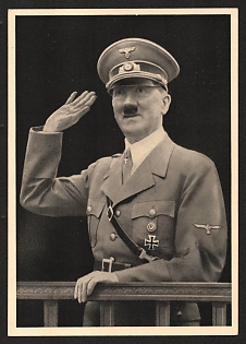 1941 'Adolf Hitler' Adolf Hitler Nazi Propaganda Postcard