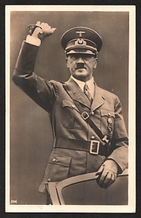 1941 'Adolf Hitler' Adolf Hitler Nazi Propaganda Postcard