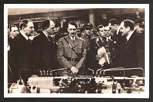 1933-1945 'Adolf Hitler' Adolf Hitler Nazi Propaganda Postcard