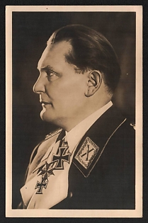 1933-1945 'Reich Marshal Goring' Goring Nazi Propaganda Postcard