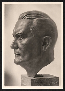 1933-1945 'Prof. Hans Haffenrichter - Reich Marshal Goring' Goring Nazi Propaganda Postcard