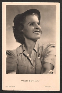 1933-1945 'Magda Schneider' Nazi Propaganda Postcard