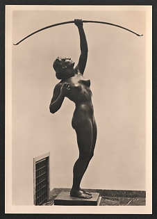 1933-1945 'Munich. House of German Art, Shoemaker Mathias' Art Nazi Propaganda Postcard