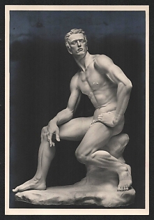 1933-1945 'Calling' Art Nazi Propaganda Postcard