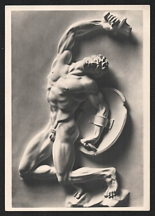 1933-1945 'Victims' Art Nazi Propaganda Postcard