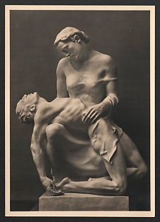 1933-1945 'Munich. House of German Art, Josef Thorak' Art Nazi Propaganda Postcard