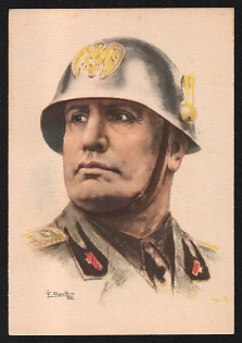 1941 'P.n.f. Italian Youth of Littorio' Italy Fascist Nazi Propaganda WWII