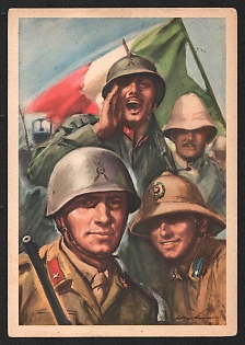 1933-1945 'National Association of Infantry' Italy Fascist Nazi Propaganda WWII