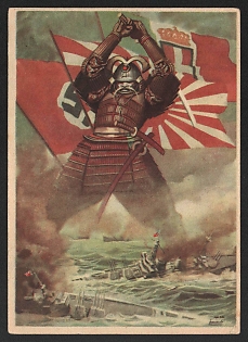 1942 'National Fascist Party National Directory Office of Commanders' Italy Fascist Nazi Propaganda WWII