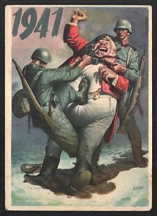 1941 Italy Fascist Nazi Propaganda WWII