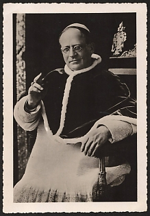 1933-1945 'His Holiness Pius XI' Italy Fascist Nazi Propaganda WWII