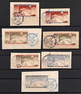 1934 (28 Jan) 'Rocket Launch Thale-Harz', Germany, Gerhard Zucker Pioneer Rocket Mail (Commemorative Postmarks)