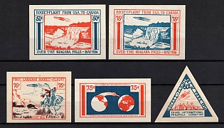 1936 Third International Philatelic Exhibition in New-York, U.S.A., Gerhard Zucker Pioneer Rocket Mail