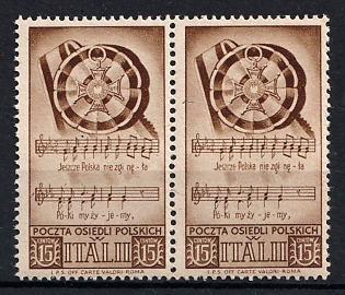 1946 15cmi Barletta - Trani, Polish II Corps in Italy, Poland, DP Camp, Displaced Persons Camp, Pair