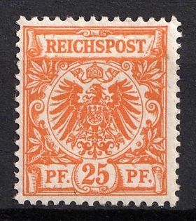 1898-1900 25pf German Empire, Germany