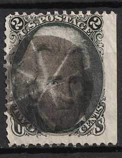1863 2c Andrew Jackson, United States, USA (Black)