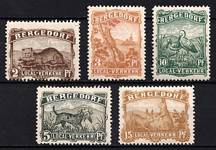 1887 Bergedorf, Germany Local Post, Private City Mail