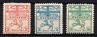 1896 Bonn, Germany Local Post, Private City Mail