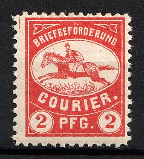 1898 Dortmund, Germany Local Post, Private City Mail