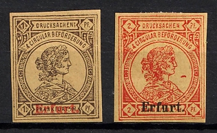 1888 Erfurt, Germany Local Post, Private City Mail