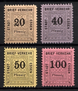 1888 Essen, Germany Local Post, Private City Mail