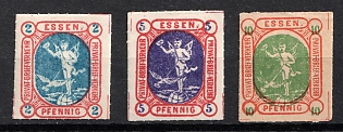1888 Essen, Germany Local Post, Private City Mail