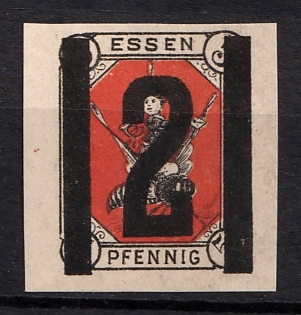 1887 Essen, Germany Local Post, Private City Mail