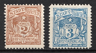 1896 Metz, Germany Local Post, Private City Mail