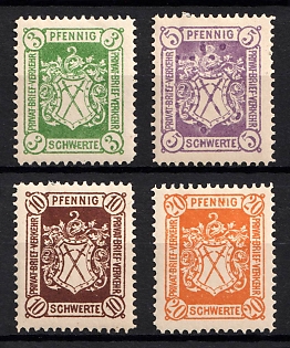 1887 Schwerte, Germany Local Post, Private City Mail